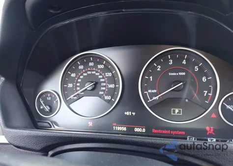 2016 BMW 328I xDrive z USA, uszkodzony, nr VIN WBA8E3G50GNT77218